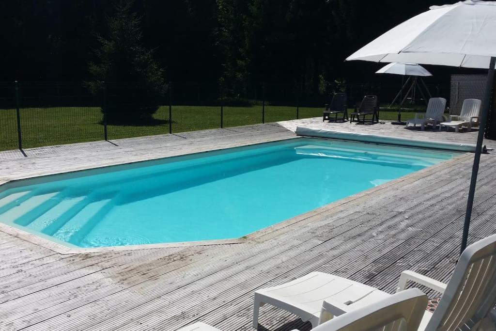 Gite Jura Mina Chalet Au Milieu De La Nature Villa Ney Exterior photo